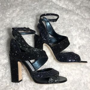 JIMMY CHOO SANDAL BLOCK HEEL